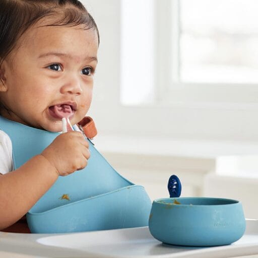 ⁦صحون اطفال - مقاومة للكسر ومريحة لاستخدام صغيرك⁩ - الصورة ⁦3⁩