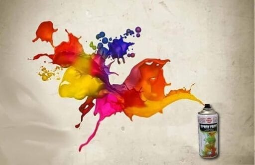 ⁦بخاخ طلاء اسماكو ذهبي وساطع وسريع الجفاف ولماع مبهر⁩ - الصورة ⁦2⁩