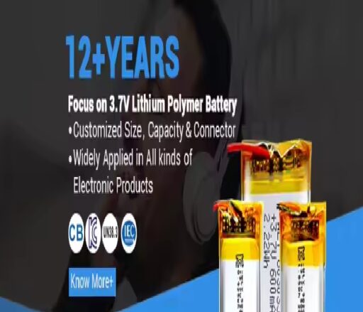 ⁦بطارية ليثيوم بوليمر 3.7V مخصصة بقدرة مذهلة تصل 10000mAh⁩ - الصورة ⁦2⁩