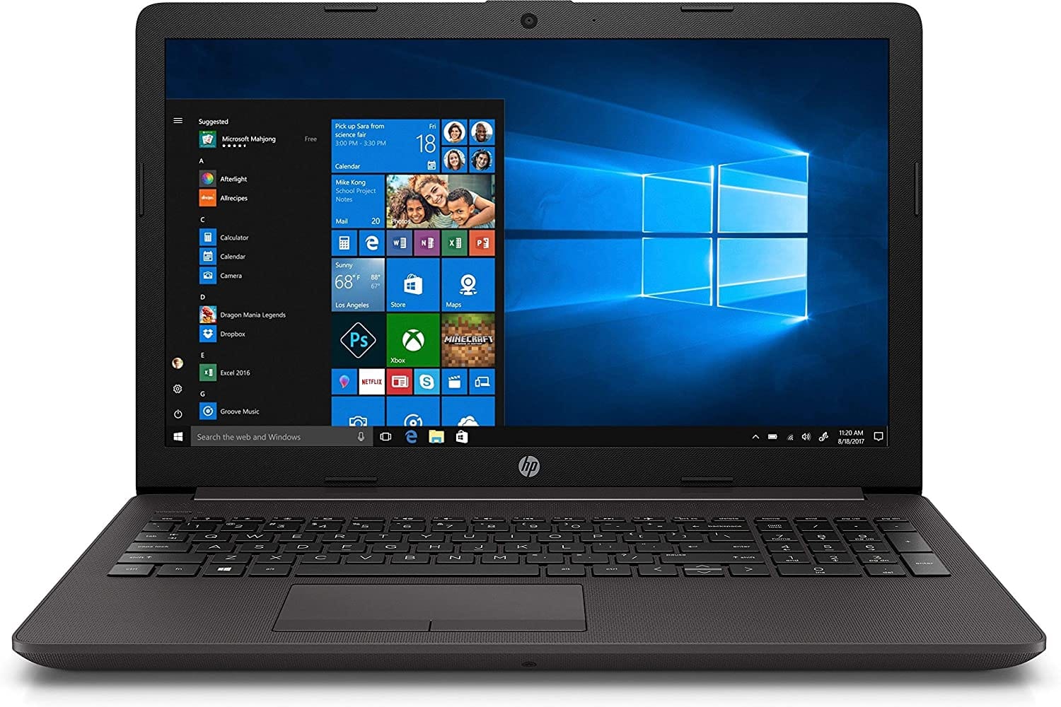 لابتوب hp موديل Intel Celeron N4020 سرعة خارقة بـ 2 معالج