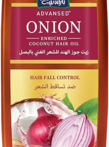 زيت شعر سر الشعر الكثيف يبدأ بزيت البصل الأصلي